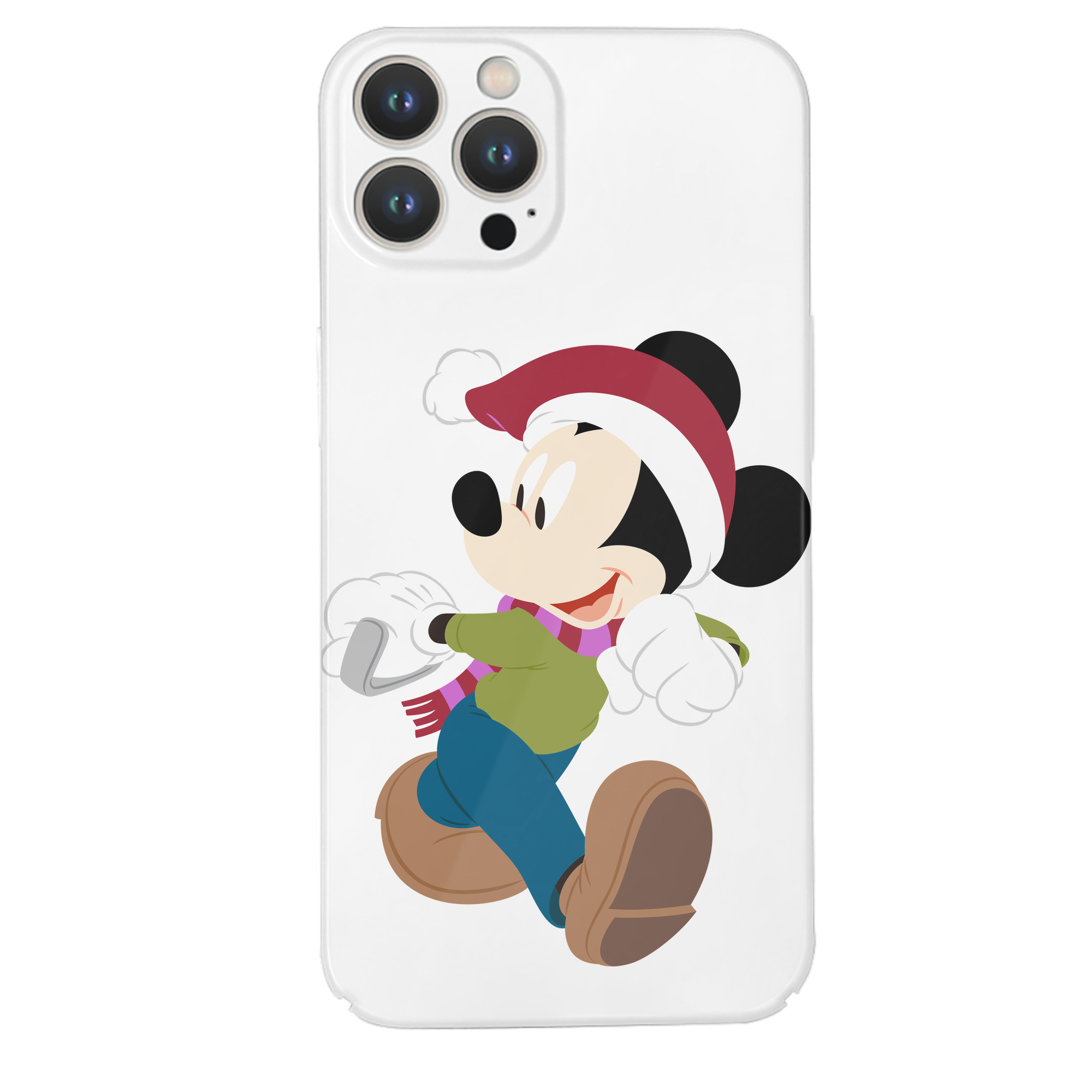 （画像用） ミッキーマウス Mickey Mouse 【iPhone 14シリーズ対応】ハードケース